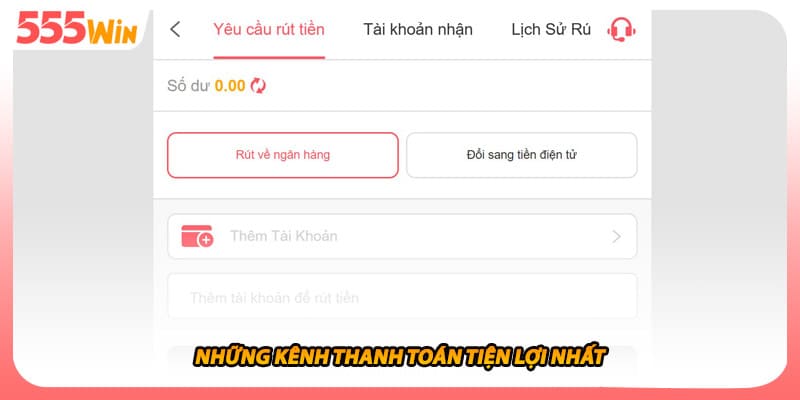 Những kênh thanh toán tiện lợi nhất